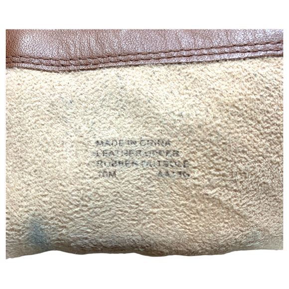 Michael Kors Leather Riding Equestrian Knee Boots AA13G Black & Tan Sz 10 READ - Picture 9 of 13